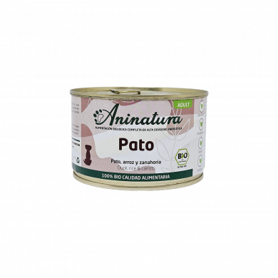 Alimentación húmeda bio de pato para perros Alimentación húmeda bio de pato para perros