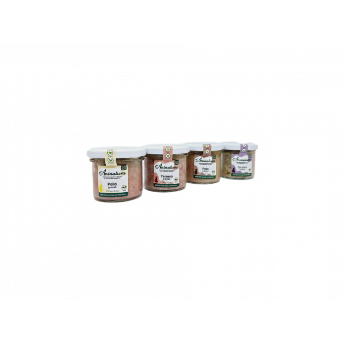 Aninatura alimento GATO Bio Pato y arroz