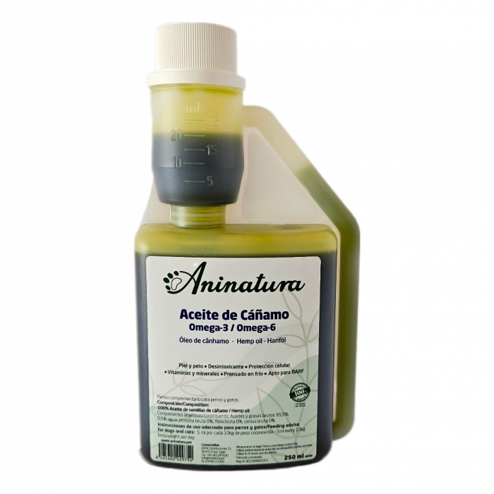 Aninatura Aceite natural de Cáñamo