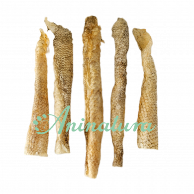 Aninatura Delikatesse STICKS - Piel de Lubina 100g Aninatura Delikatesse STICKS - Piel de Lubina 100g