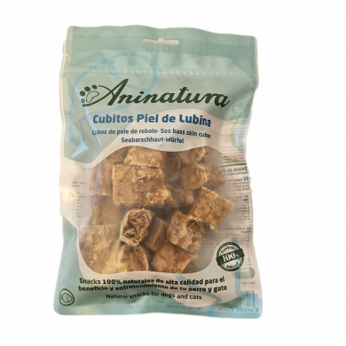 Aninatura Delikatesse CUBITOS de Lubina 100g Aninatura Delikatesse CUBITOS de Lubina 100g