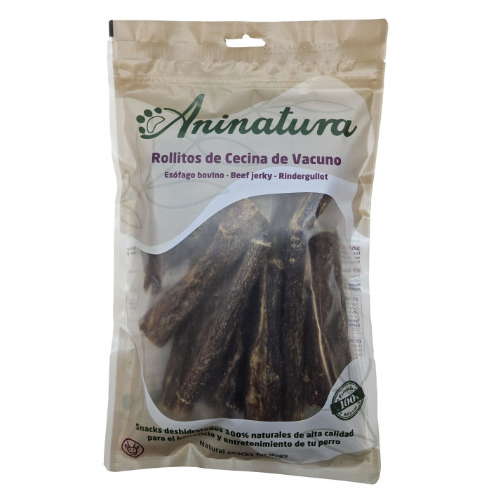 Aninatura Snack Rollitos Cecina vacuno 250g Aninatura Snack Rollitos Cecina vacuno 250g