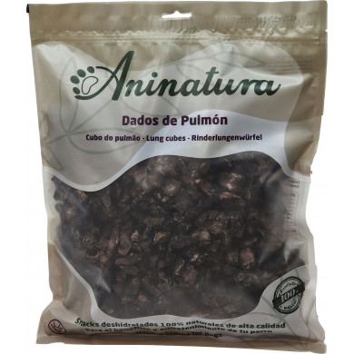 Aninatura Snack Dados de pulmón vacuno Aninatura Snack Dados de pulmón vacuno