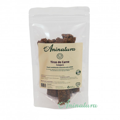 Snacks en tiras de carne natural de canguro Snacks en tiras de carne natural de canguro