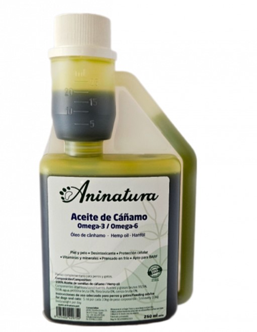 Aceite de cáñamo para gatos