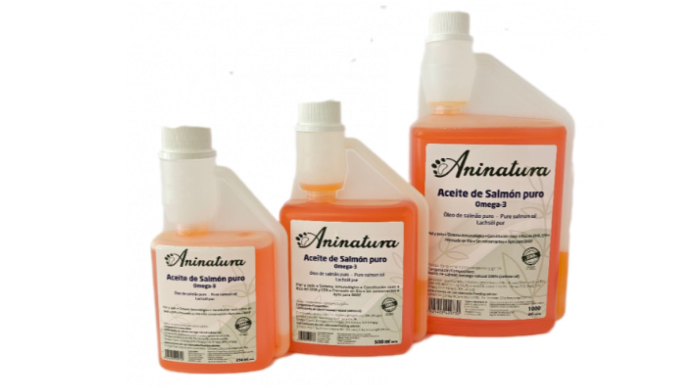 Aceite de salmón para perro
