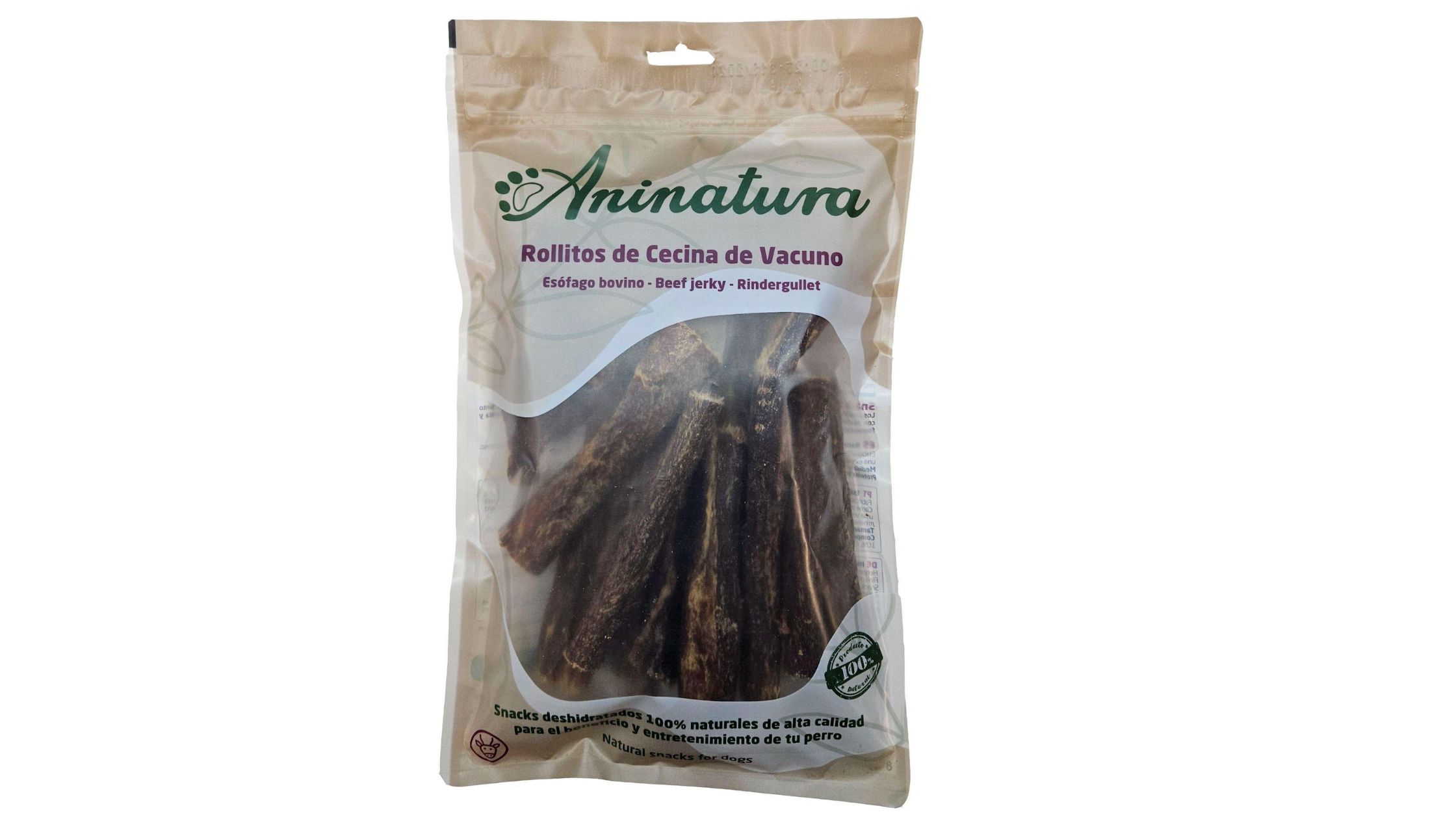 Cecina de vacuno para perro