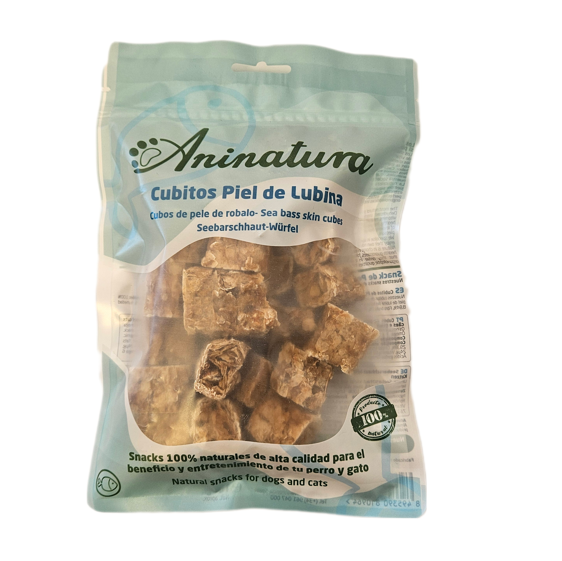cubitos de lubina para perros