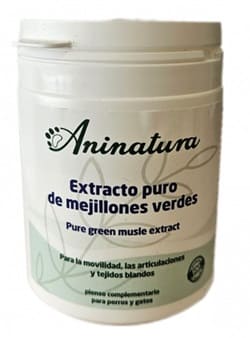 Mejillón de labio verde para gatos