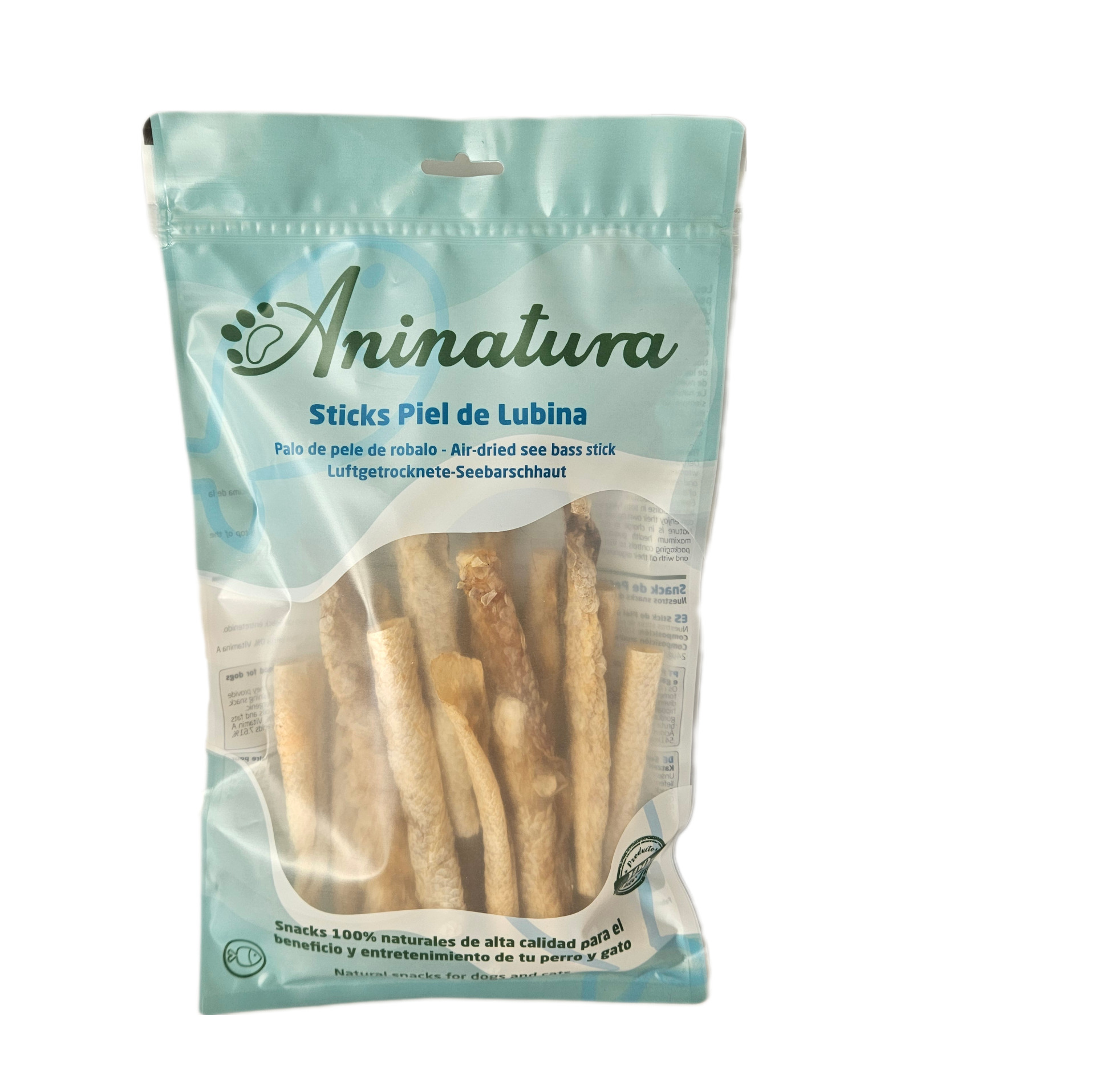 sticks de lubina para perros