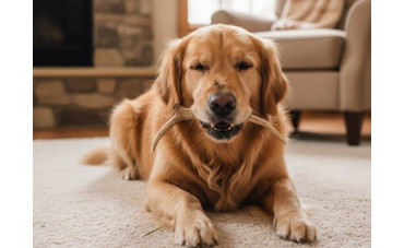 ¿Es seguro darle astas de ciervo o de madera a tu perro?
